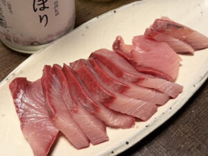 ブリの刺身