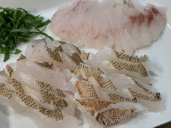 カサゴの刺身