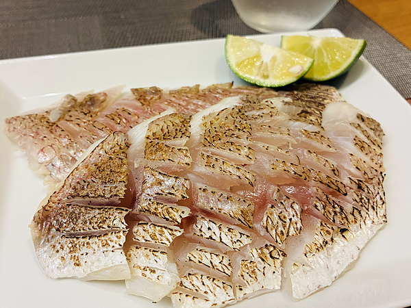 チダイ（血鯛）の刺身